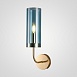 Настенный Светильник Agne Blue Glass Tube Wall Light Imperiumloft 100322-22 - фото