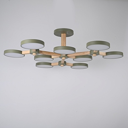 Подвесная Люстра Turna Хаки Imperiumloft 141111-26 - фото