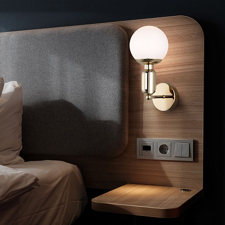 Настенный светильник Eurosvet 50251/1 золото - фото