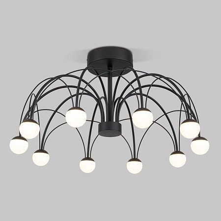 Потолочный светильник Eurosvet 90035/10 LED черный - фото