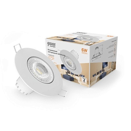 Точечный встраиваемый светильник GAUSS 947411106_GAUSS - фото