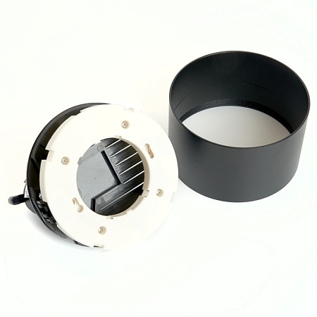 Светильник Feron AL166 трековый однофазный на шинопровод под лампу GX70, черный - фото