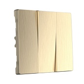 Набор клавиш для выключателя трехклавишного (шампань рифленый) W1139010