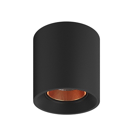 DK3090-BBR Светильник накладной, IP 20, 10 Вт, GU5.3, LED, черный/бронзовый, пластик - фото