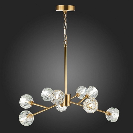 Светильник подвесной ST-Luce Латунь/Прозрачный G9 LED 9*5W SL1166.303.09 - фото