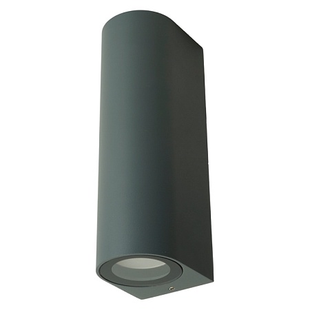 Светильник садово-парковый Feron DH024, на стену, 2*GU10 MR11 230V, черный - фото