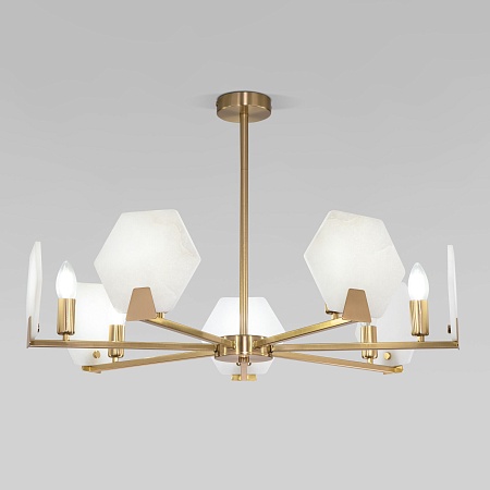 Потолочный светильник Eurosvet 60158/7 латунь - фото