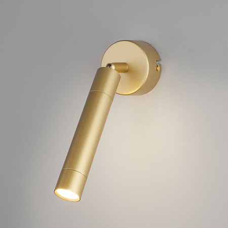 Потолочный светильник Eurosvet 20084/1 LED матовое золото - фото