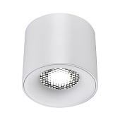 Светильник потолочный белый LED 1*10W 4000K 530Lm Ra 36° IP20 D80xH70 170-240VV ST761.543.10