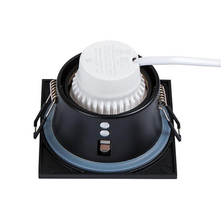 Точечный встраиваемый светильник Arte Lamp HELM A2868PL-1BK - фото