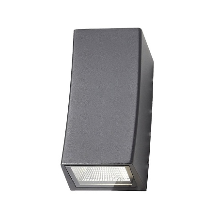 Светильник уличный настенный ST-Luce Черный кварцевый LED 2*5W 4000K SL088.421.02 - фото