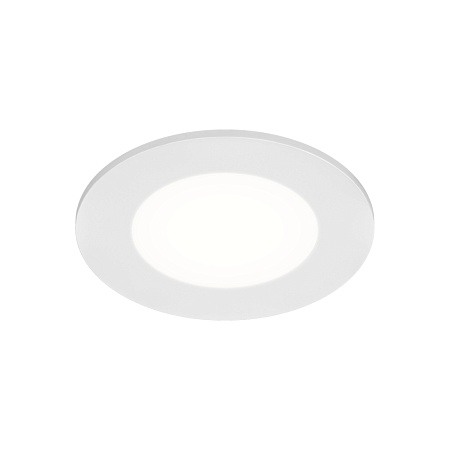 DK3101-WH Встраиваемый влагозащищенный светильник, IP65, до 10 Вт, LED, GU5,3, белый - фото