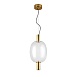 Светильник подвесной ST-Luce Бронзовый/Прозрачный LED 1*7W 2700K SL1582.313.01 - фото