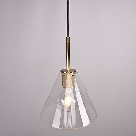 Подвесной Светильник Rh Utilitaire Funnel Pendant Brass Imperiumloft 123649-22 - фото