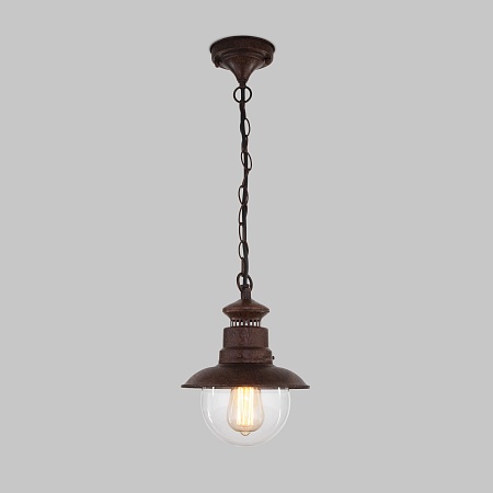 Уличный подвесной светильник Talli H брауни IP44 GL 3002H брауни Elektrostandard - фото