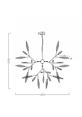 Подвесной светильник Freya Iris FR5067PL-36W