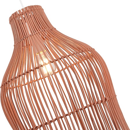 Светильник подвесной ST-Luce Белый/Розовый E27 1*40W SL1513.513.01 - фото