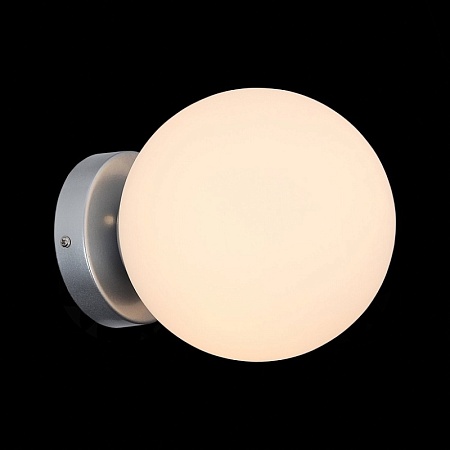 Светильник настенный Серебристый/Белый E27 1*40W SL717.501.01 - фото