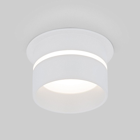 Встраиваемый точечный светильник 6075 MR16 WH белый Elektrostandard - фото