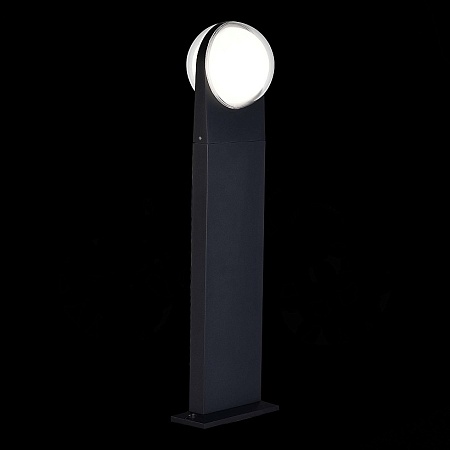 Светильник уличный наземный ST-Luce Черный/Белый LED 2*6W 4000K SL9510.405.01 - фото
