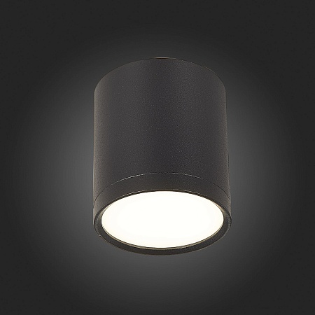 Светильник потолочный Черный LED 1*5W 4000K 390Lm Ra>90 120° IP20 D68xH75 170-240V ST113.442.05 - фото