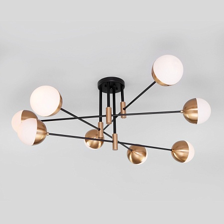 Потолочный светильник Eurosvet 70129/8 латунь Smart - фото