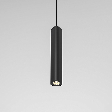 Светильник подвесной светодиодный Trio 12W 3000K черный 50310 LED Elektrostandard - фото