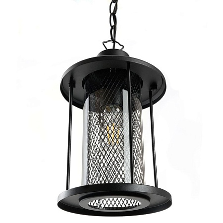 Светильник садово-парковый Feron PL725 на цепочке 60W E27 230V, черный - фото