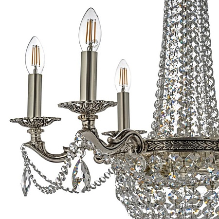 Подвесная люстра Arti Lampadari Amelia E 1.6.6.502 SB - фото