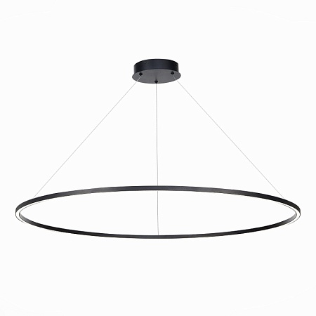 Cветильник подвесной SMART ST-Luce Черный/Белый LED 1*57W 2800-6500K ST605.403.57 - фото