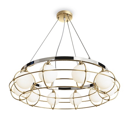 Подвесной светильник Maytoni Carcass MOD312PL-10GCH - фото