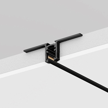 Шинопровод встраиваемый под гкл 9,5 мм 2 м levity Technical Busbar trunkings Levity TRX184-122B - фото