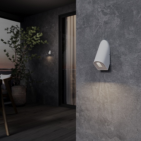 Уличная светодиодная подсветка для лестниц и дорожек 35168/D белый Elektrostandard - фото