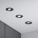 Светильник встраиваемый светодиодный Even черный 25094/LED Elektrostandard - фото