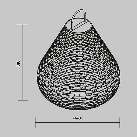 Ландшафтный светильник Outdoor Plet OSL599FL-L5B3K1 - фото