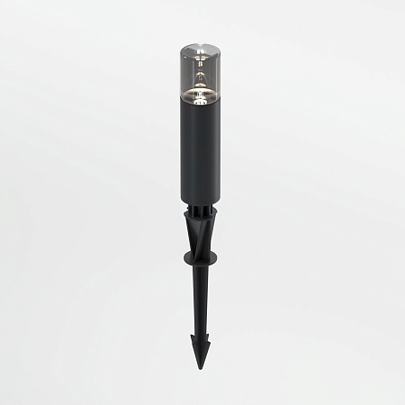 Светильник садово-парковый светодиодный Hidden черный 35166/S черный Elektrostandard - фото