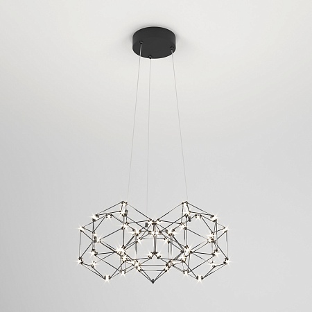 Подвесной акцентный светильник Eurosvet 90169/5 черный жемчуг - фото