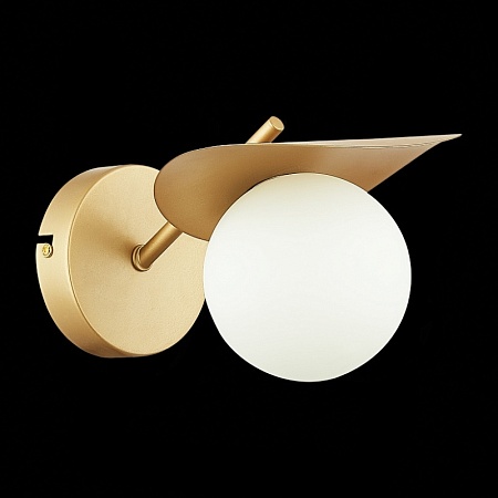 Светильник настенный Золотистый/Белый G9 1*5W SLE220501-01 - фото
