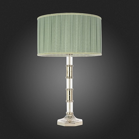 Прикроватная лампа ST-Luce Никель/Оливковый E14 1*40W (из 2-х коробок) SL1121.104.01 - фото