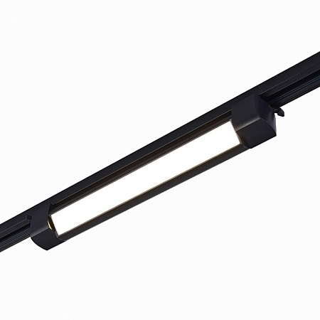 Св-к трек. Черный LED 1*20W 3000K 1 450Lm Ra>90 120° IP20 L387xW49xH54 170-240V ST368.436.20 - фото