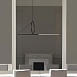 Подвесной Светильник Suspension Cercle Et Trait – Graphite Satine L120 Imperiumloft 144225-22 - фото