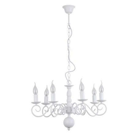 Подвесная люстра ARTE LAMP A1129LM-7WH - фото