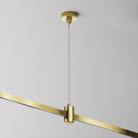 Подвес тросовый Hang одинарный Flarity латунь - фото