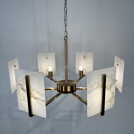 Люстра Marble Square Chandelier Imperiumloft 75586-22 - фото