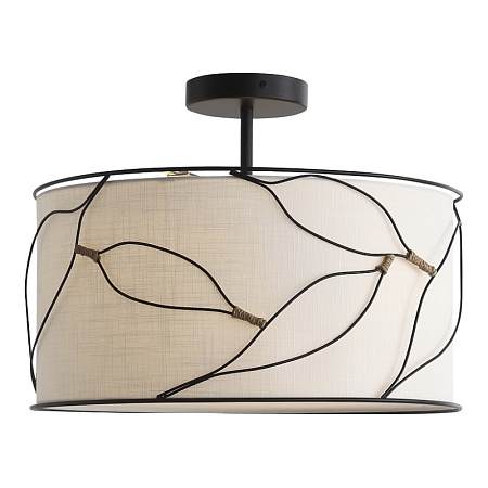 Светильник подвесной ST-Luce Черный/Бежевый E27 3*60W SL6228.402.03 - фото