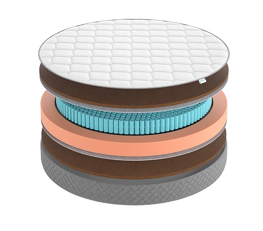 Круглый Матрас Lonax Round Cocos S1000 фото