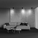 Потолочный светильник Technical Onda C024CL-18W4K-B-1 - фото