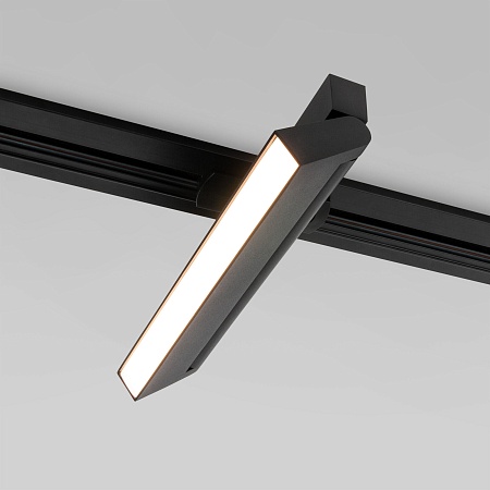 Трековый светильник для однофазного шинопровода Arda черный 20 Вт 4200 K 85016/01 Elektrostandard - фото