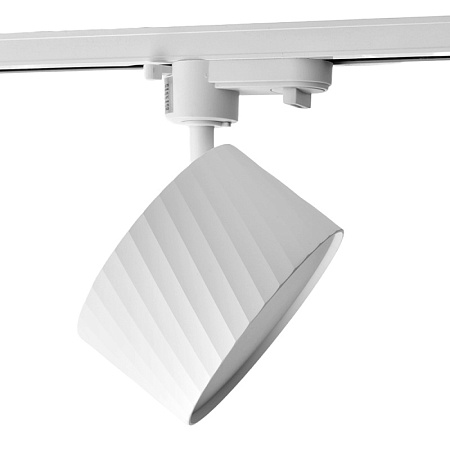 Светильник Feron AL126 трековый однофазный на шинопровод под лампу GX70, белый - фото