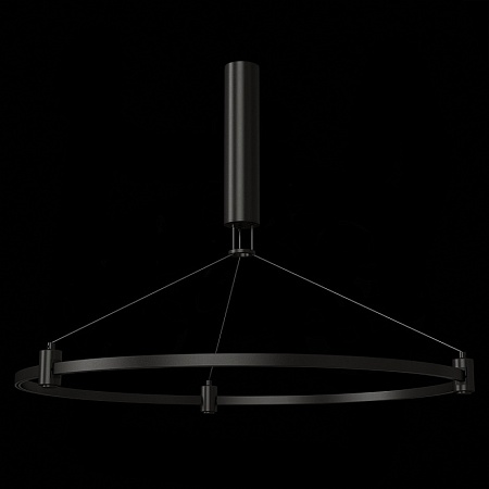 Шинопровод-кольцо FARM с подвесами и основанием под блок питания ST-Luce Черный ST025.403.00 - фото